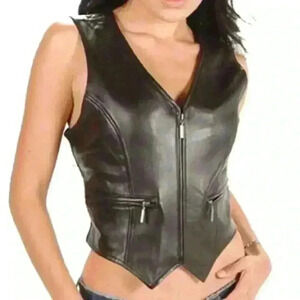 Easy rider leather vest